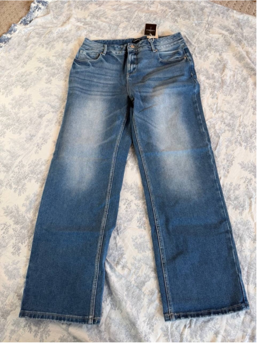 Flamingals wide-leg denim jeans XXL